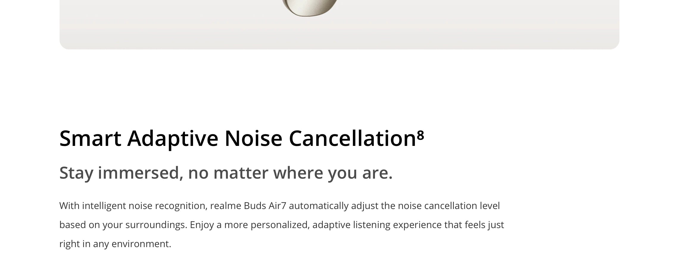 Global Version realme Buds Air 8 55dB Ultra Depth Noise Cancellation True Wireless Earphone Bluetooth 5.4 Earbuds LHDC 5.0 IP55