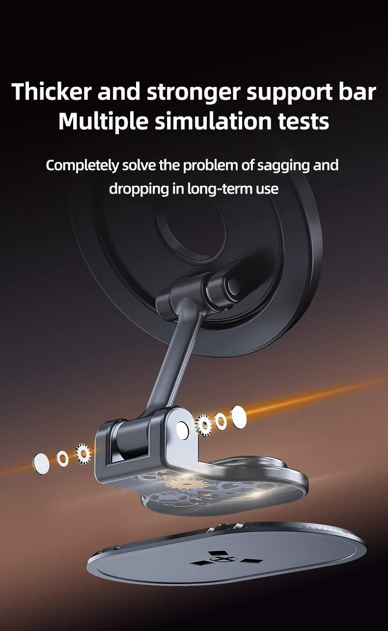720 Rotation Magnetic Car Phone Holder Stand Strong Magnet Smart Phone Bracket For iPhone 15 14 13 12 Pro Max Samsung Xiaomi