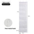 Over The Door Shoe Rack with 24 Large Mesh Pockets Hanging Shoe Organizer for Closet Hanging Shoe Rack Holder Hanger
