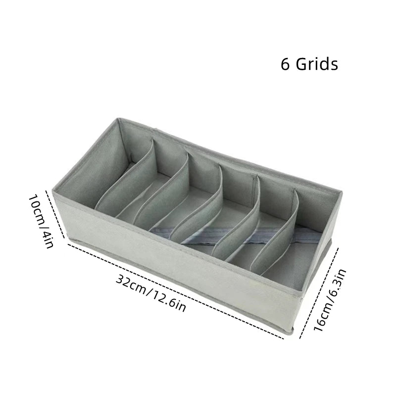 Underwear Organizer Socks Pants Bra Storage Box Cabinets Drawers Wardrobe Clothes Scarf Storage Organizer Boxes For Bedroom