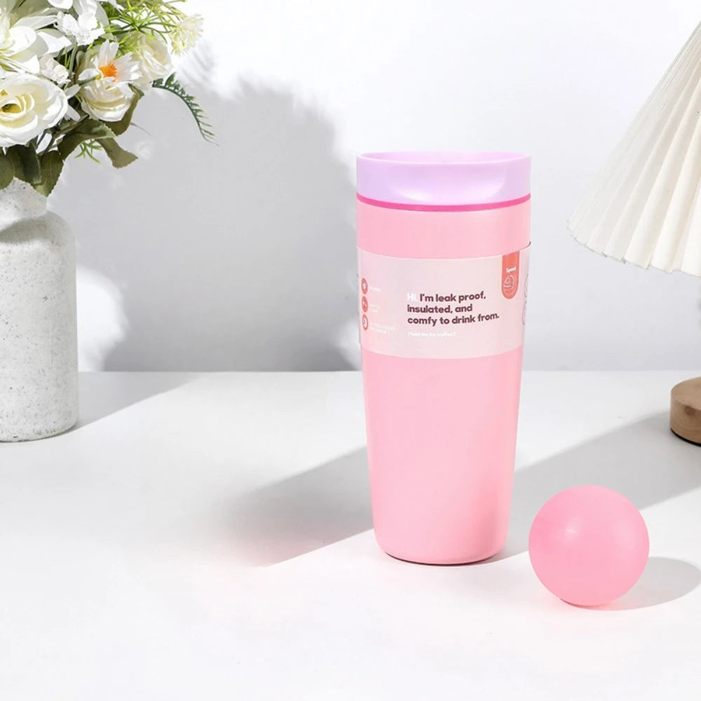 20 Oz 304 Stainless Steel Coffee Mug, Hot Coffee Travel Mug BPA Free Leakproof Reusable Iced Coffee Mug Keeps Hot or Cold