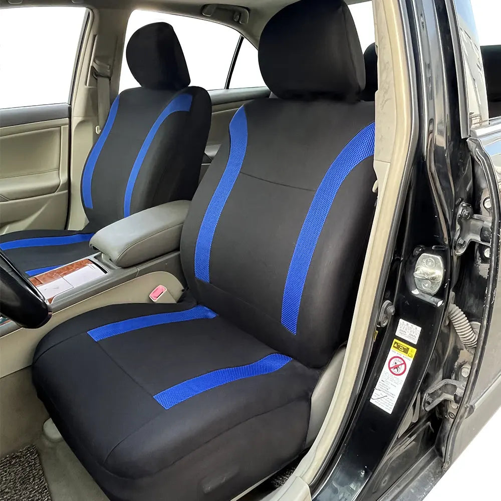 Universal Breathable Car Seat Covers Air Mesh Fabric Splicing With Polyester Fabric Fit For Most Car Suv Accessories Interior