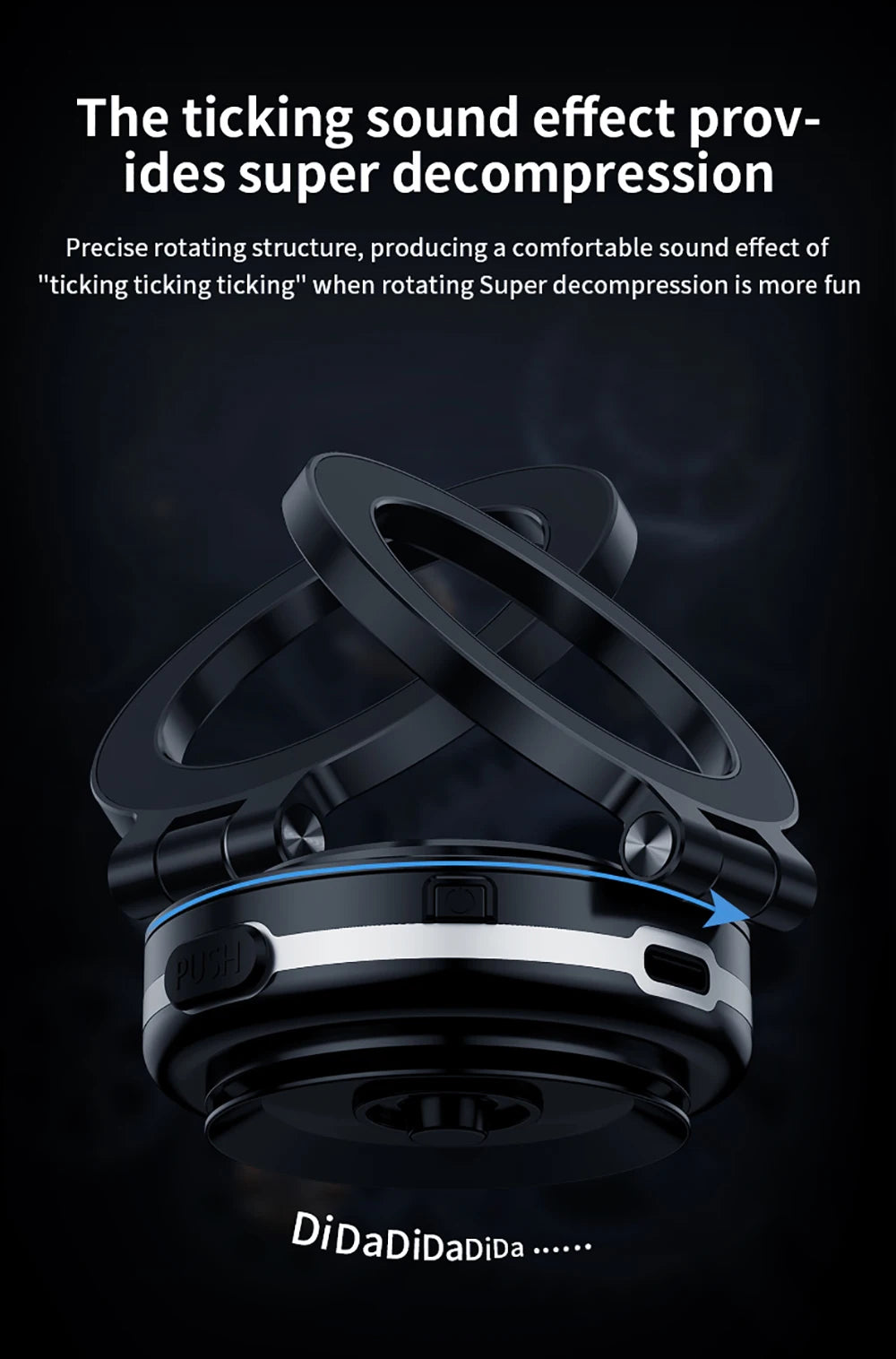 360°rotatable Car Magnetic Holder Intelligent Vacuum Adsorption Phone Stand Car Mount Windshield Magnetic Car Stable Bracket