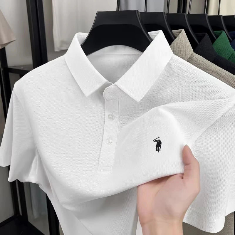Polo Premium Hombre Manga Corta | Lujo y Estilo - Perfecto para Verano