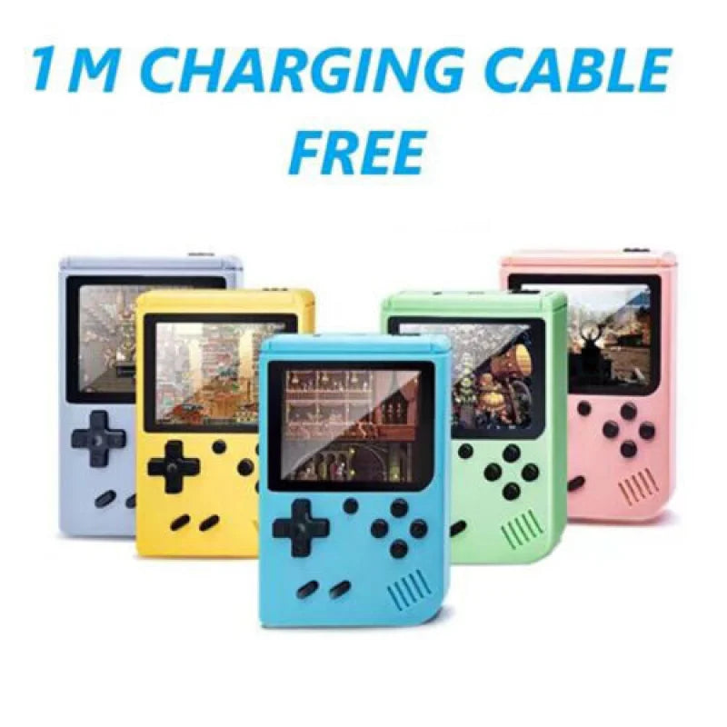 Built-in 500+ Classic Games Children's Handheld Game Players for Gameboy Output Emulator Charging Can Be Connected To The TV