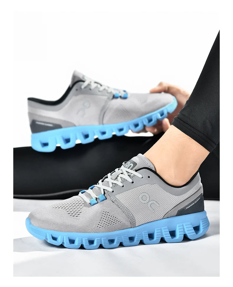 Men's Breathable Casual Sneakers Air Mesh Running Shoes Lightweight Summer Outdoor Sports Zapatillas for Male Large Size 39-46