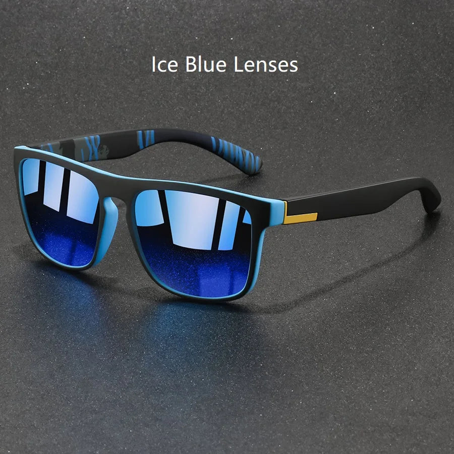 Lentes de Sol Vintage Cuadrados – Unisex Pesca Manejo Antirreflejo
