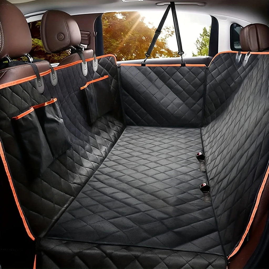 Car seat cover, upgrade your car seat with this waterproof and scratch resistant dog hammock cover!