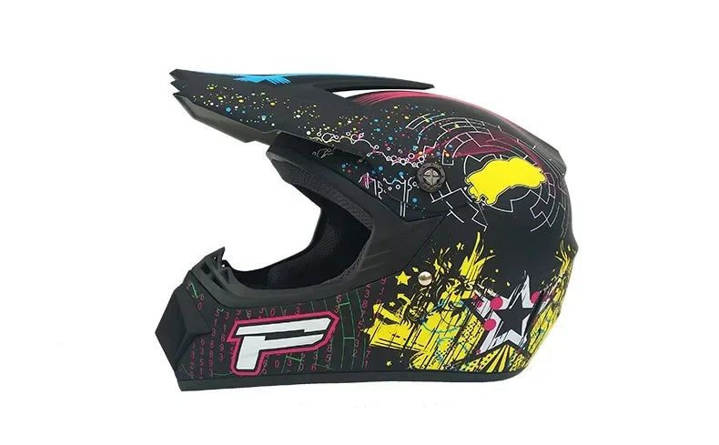 Casco Integral Moto Todoterreno | Downhill y Cross - ¡Incluye 3 Regalos!