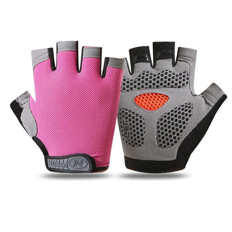 Guantes de Gym Sin Dedos – Fitness Ciclismo Antideslizante Unisex