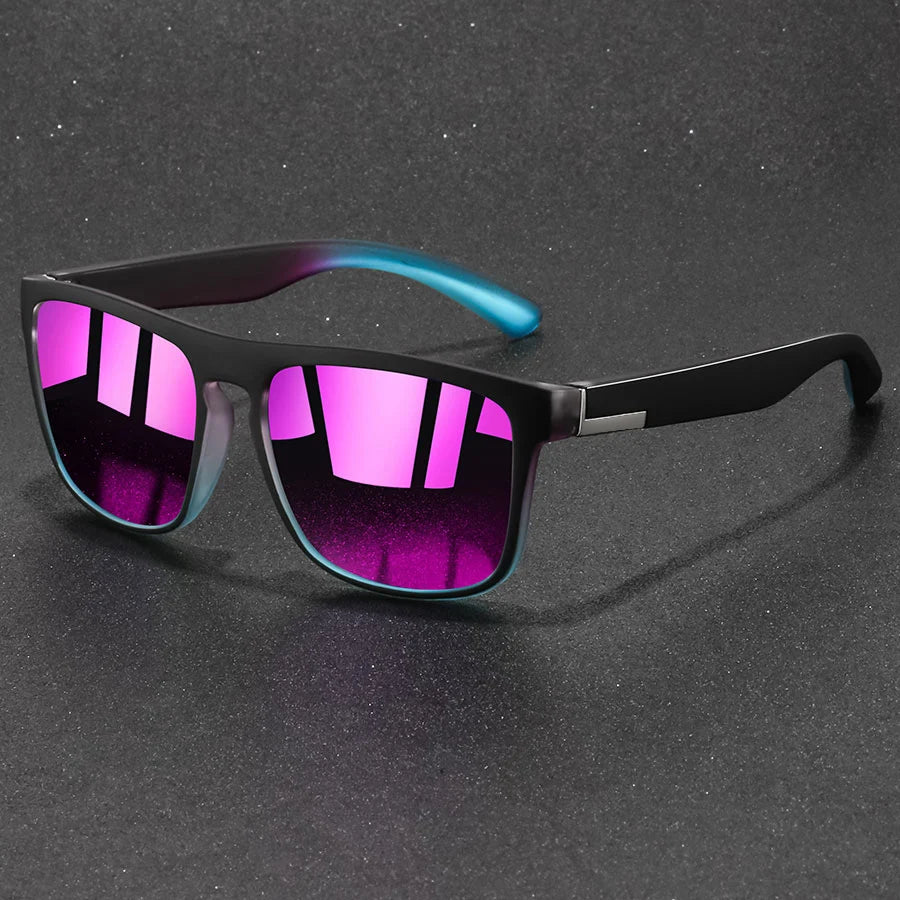 Lentes de Sol Vintage Cuadrados – Unisex Pesca Manejo Antirreflejo