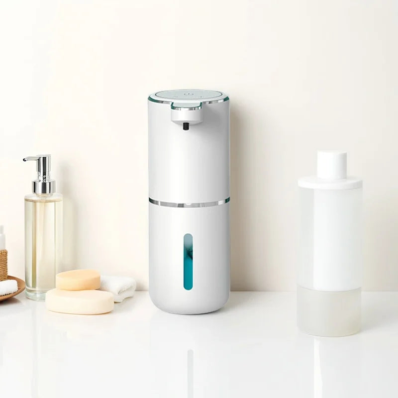 Automatic Soap Dispenser Touchless Foaming Soap Dispenser 380ml USB Rechargeable Electric 4 Level Adjustable Foam Soap Dispenser