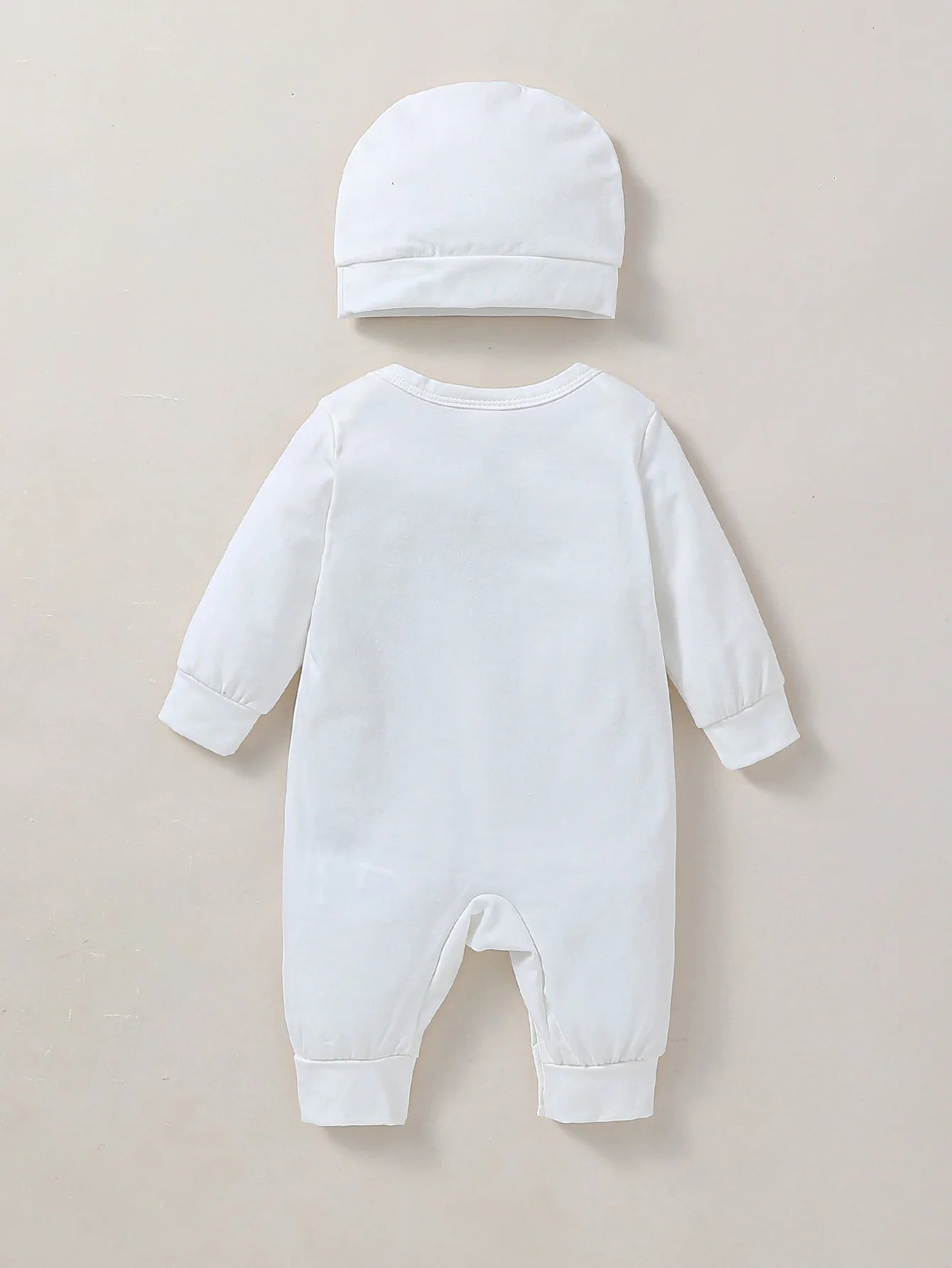 2Pcs Baby Boys/Girls All Seasons Long Sleeve Cute For Newborn 0-1Y Romper Unisex Jumpsuit O-neck Daily Wear Clothes