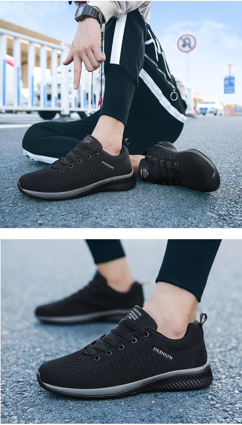 Zapatillas Running Hombre - Livianas y Transpirables