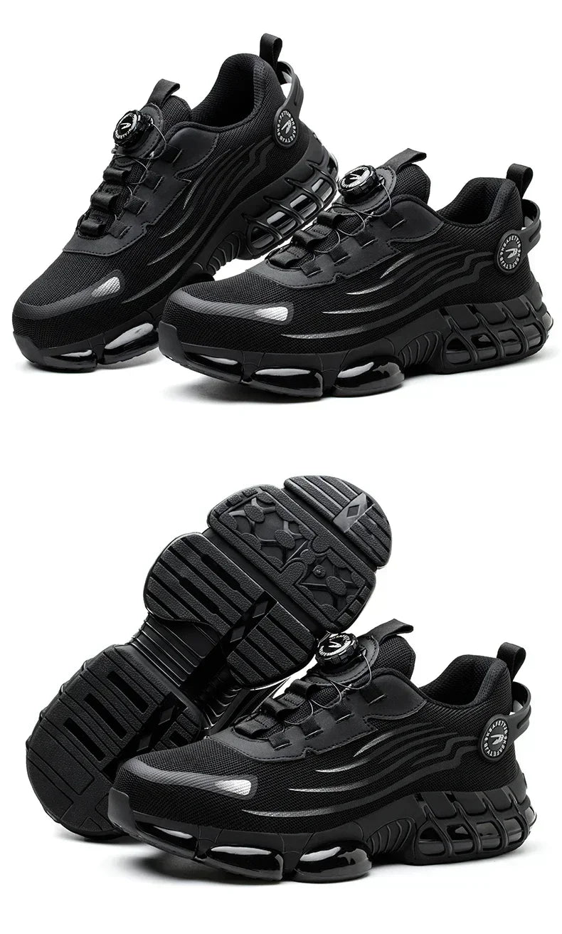 Botas de Seguridad Hombre - Puntera Reforzada Antideslizante