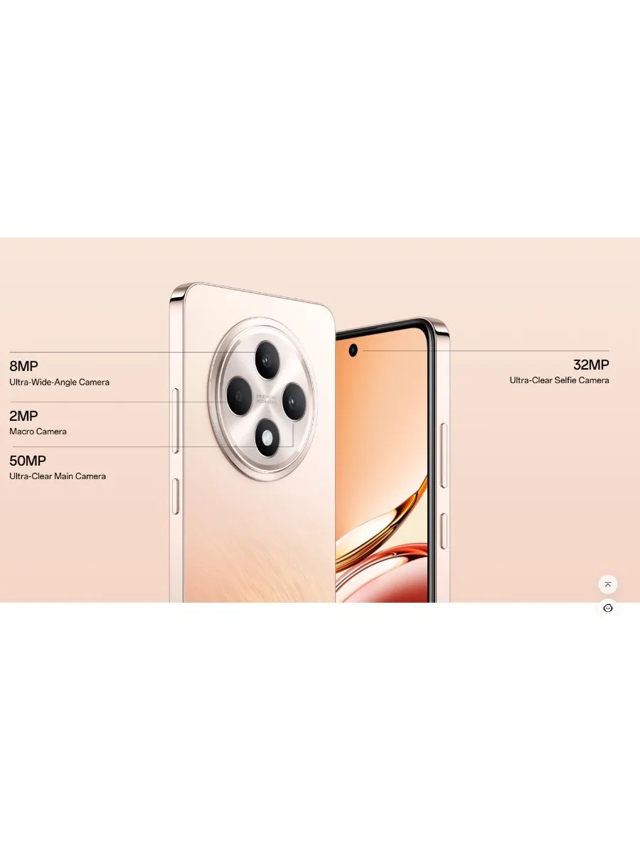 2026 New Arrival OPPO Reno12 F 5G Mobile Phone IP64 Waterproof 120Hz High‑Refresh Screen 50MP AI Portrait Camera Large Storage A