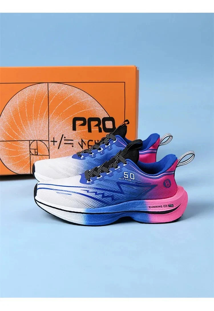 Zapatillas Running Placa de Carbono – Amortiguación Antideslizante Unisex