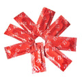 20Pcs Kiss Red Condoms Ultra Thin Safe Adult Contraceptive Sleeve Ring Cover Penis Delay Impotence Erection Sex toys Men