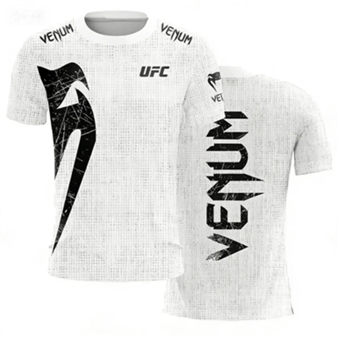 Remera Deportiva Hombre - Secado Rápido Estilo UFC