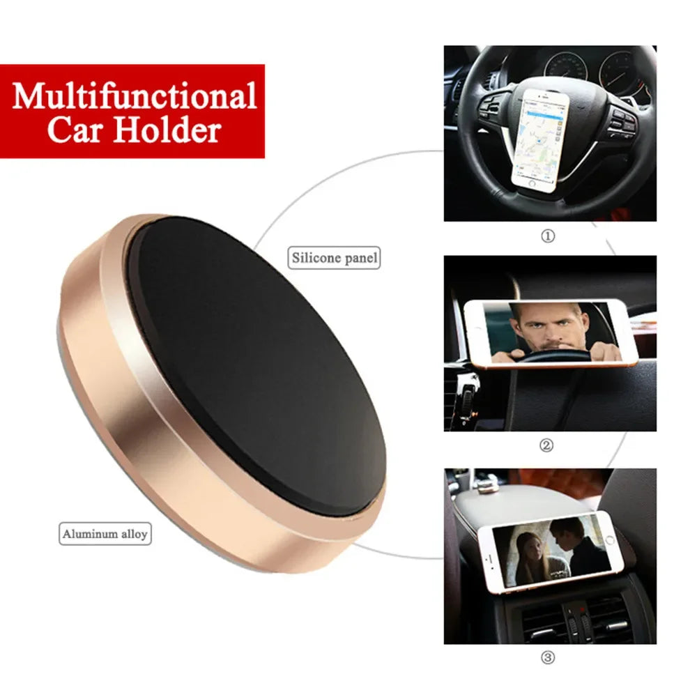 Magnetic Car Phone Holder Universal Car Phone Stand for iPhone Xiaomi Huawei Samsung Dashboard Wall Mounted Car Magnet Sticker