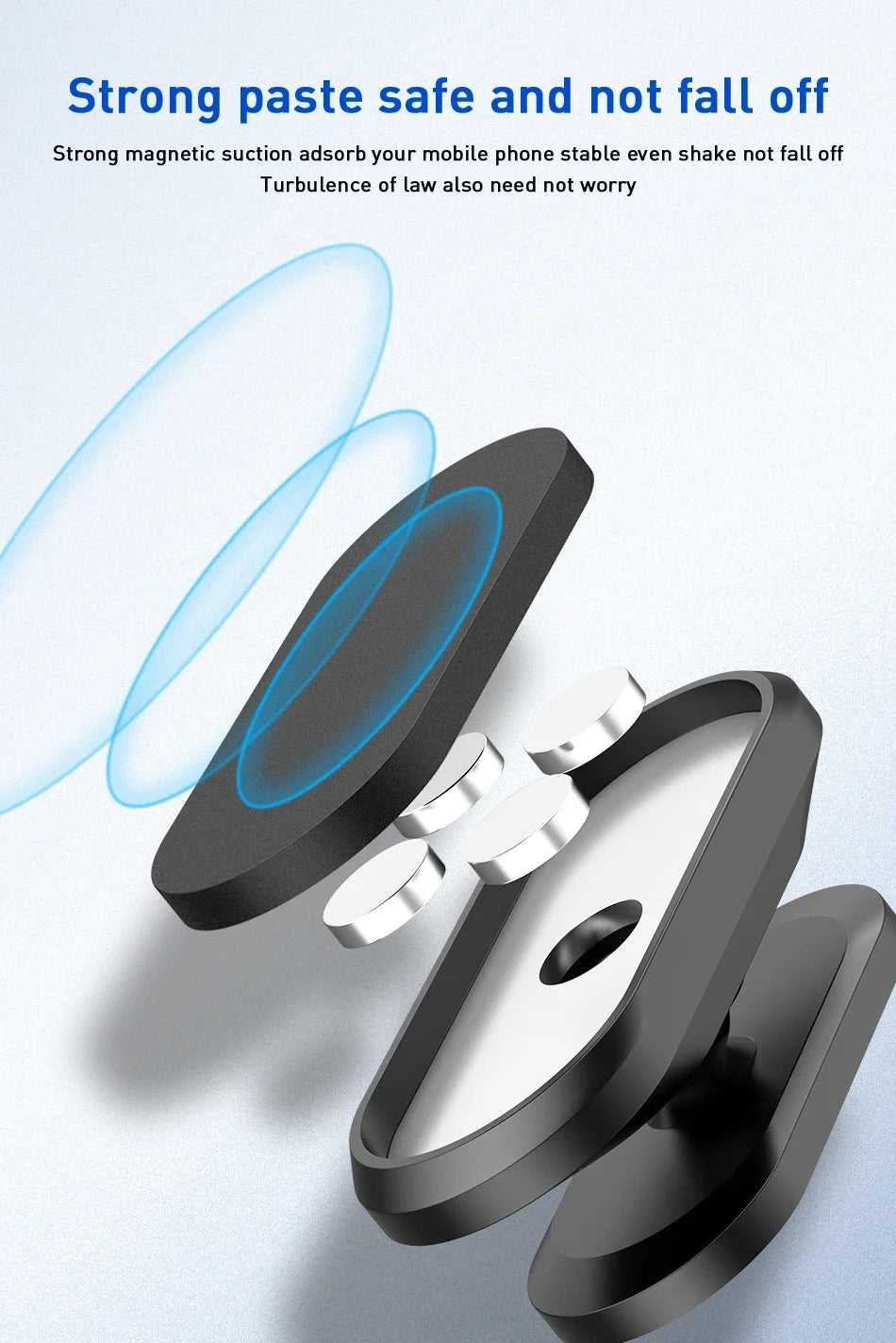 Magnetic Car Phone Holder Stand Mobile Cell Air Vent Magnet Mount GPS Support in Car For iPhone 15 14 13 X Xiaomi Samsung Huawei