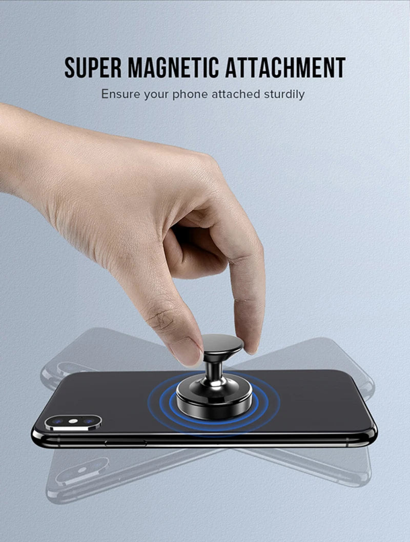 Universal Magnetic Car Phone Holder Magnet Mount Mobile Cell Phone Stand Dashboard Phone Holder GPS Support For iPhone Samsung
