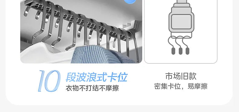 Mini Foldable Clothes Dryer Portable Travel Laundry Drying Machine for Home Dorm Underwear Baby Clothes