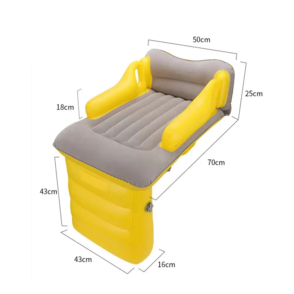 Portable Toddler Airplane Bed For Kid Baby Mattress Air Bed Seat Extender Sleeping Mattress Seat For Travel Car Road Trip