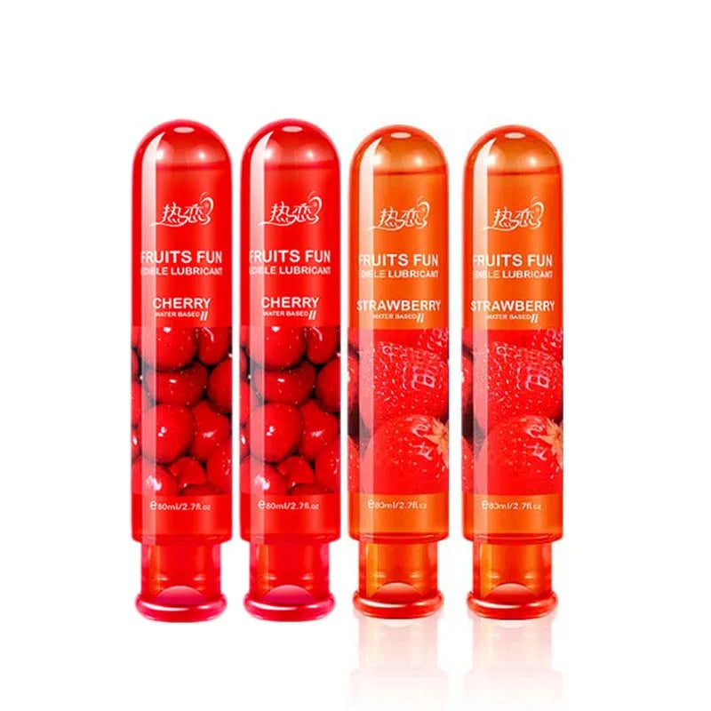 Fruity Love Gel Sex Lubricant Anal Lubrication for Intimate Sessions Combination Packaged Moisturizing Love Gel
