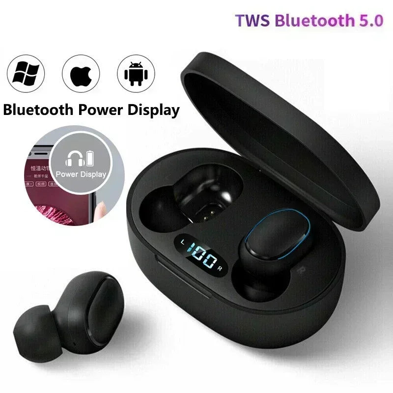 E7s Tws Gaming Headset Bluetooth Earphones Earbuds Blutooth Earphone Wireless Hearing Aids Sport EarBuds Hifi headphones