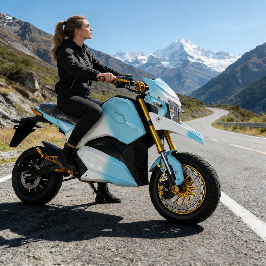 Moto Eléctrica 72V Alta Velocidad | Cross Todoterreno - ¡La más Rápida!