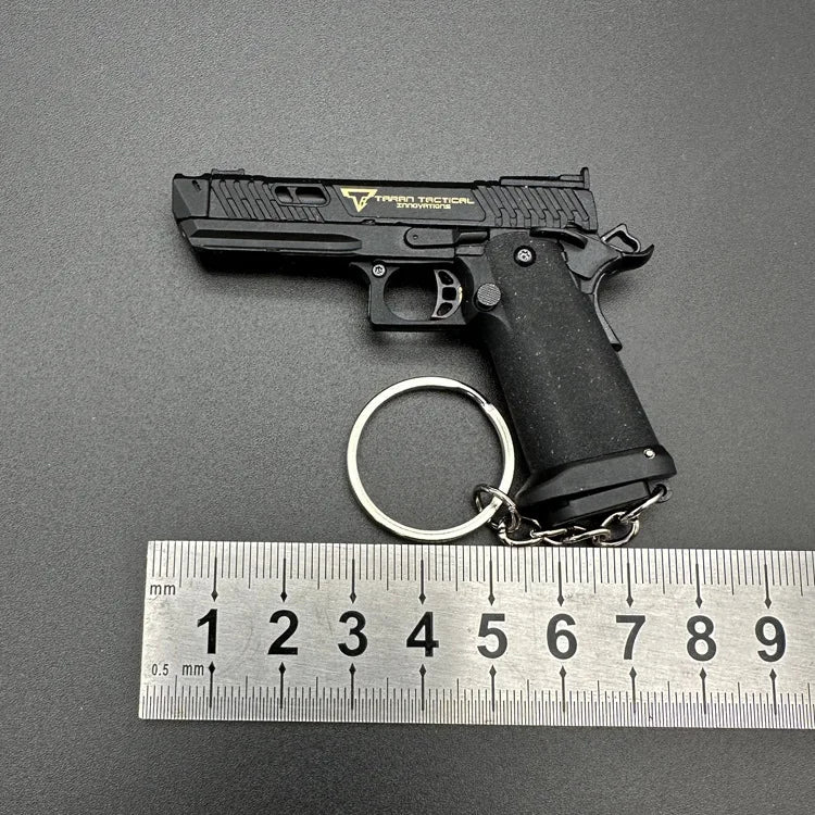 New 1:3 Scale Alloy Empire TTI G34 PIT VIPER Keychain, Shell Ejecting Collectible Model, Non-Firing Toy for Adults