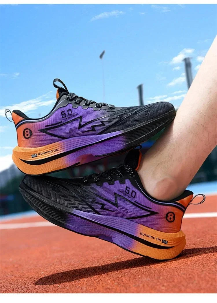 Zapatillas Running Placa de Carbono – Amortiguación Antideslizante Unisex