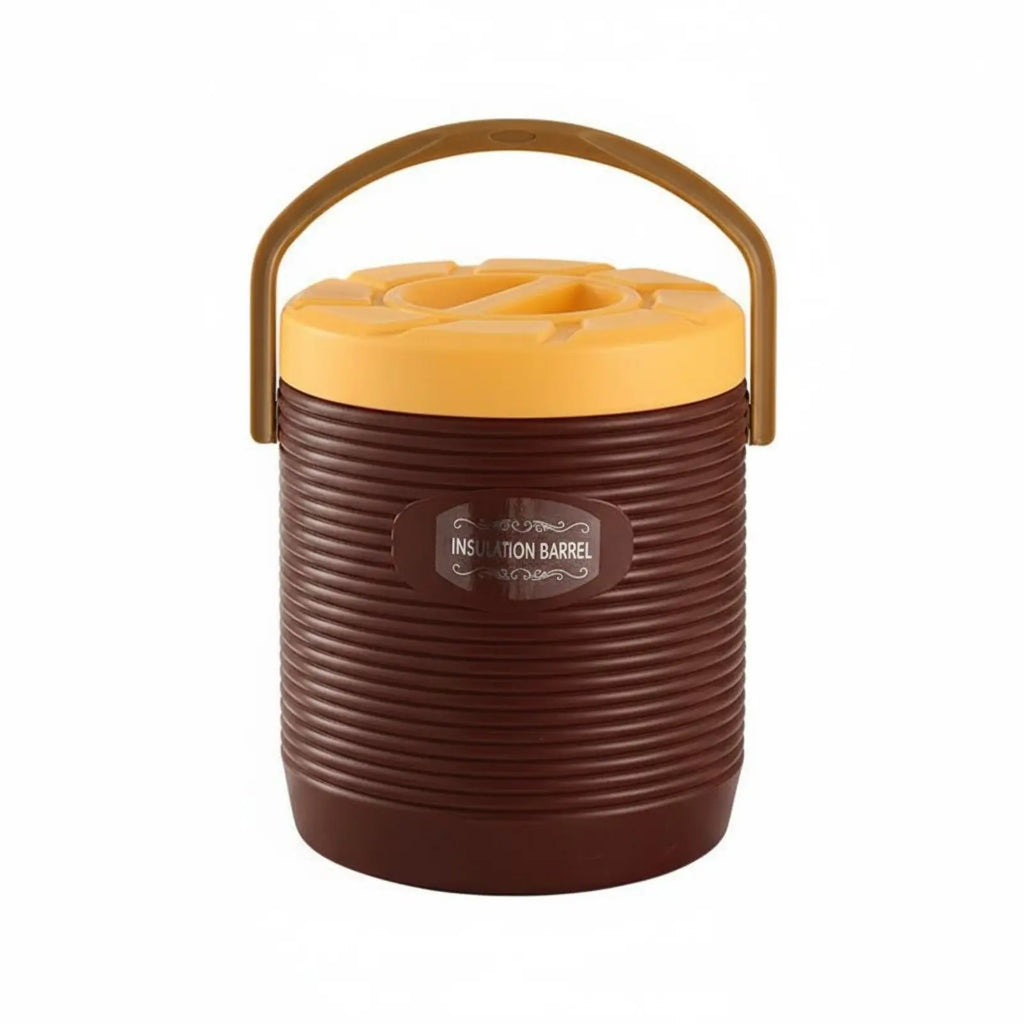 Stainless Steel Insulated Container Long-Lasting & Sturdy Large Capacity Thermal Jug Insulated Beverage Dispenser Leak-Resistant