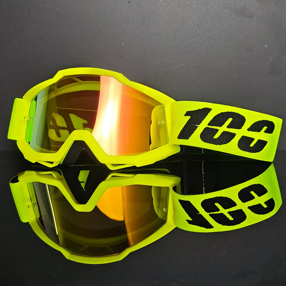 Gafas Motocross Universales – Lente PC Antipolvo y Viento Moto