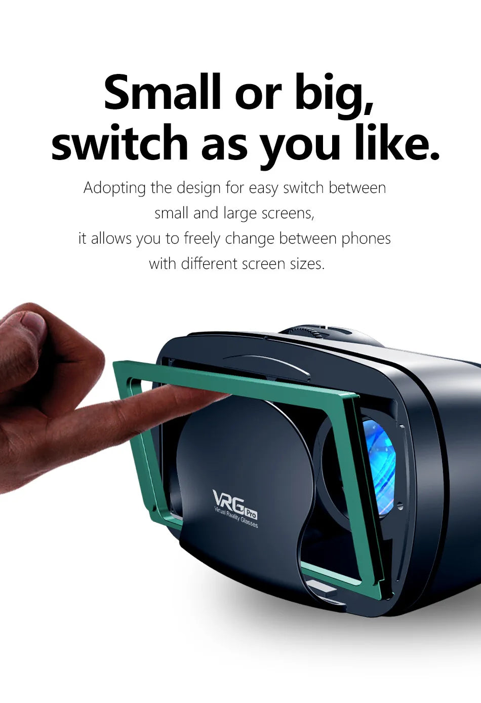 Cell Phone Virtual Reality 3D VR Glasses Helmet Headset Devices Lenses Goggle Smart Smartphone Mobile Realidade Game Viewer Viar