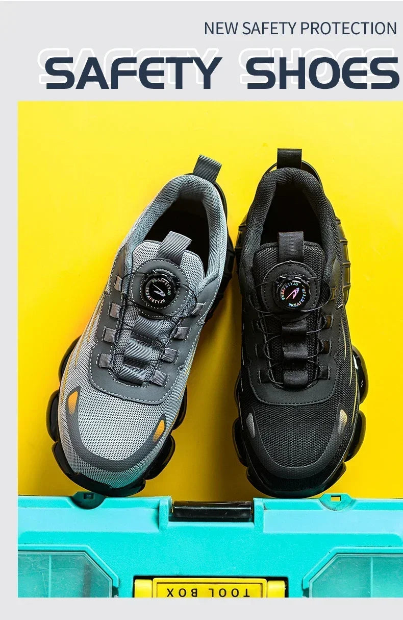 Botas de Seguridad Hombre - Puntera Reforzada Antideslizante
