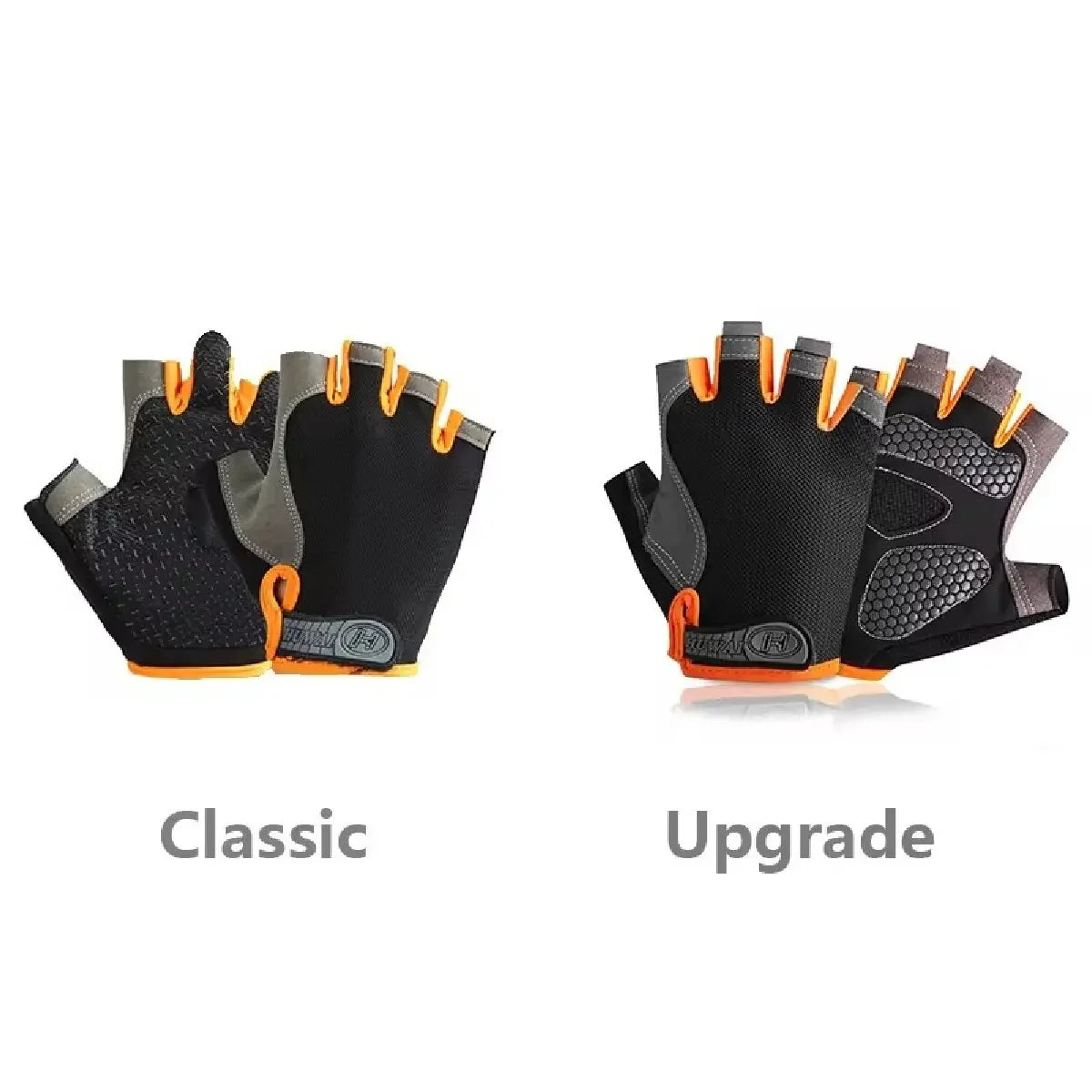 Guantes Ciclismo y Pesca Sin Dedos – Transpirables Antideslizantes Unisex