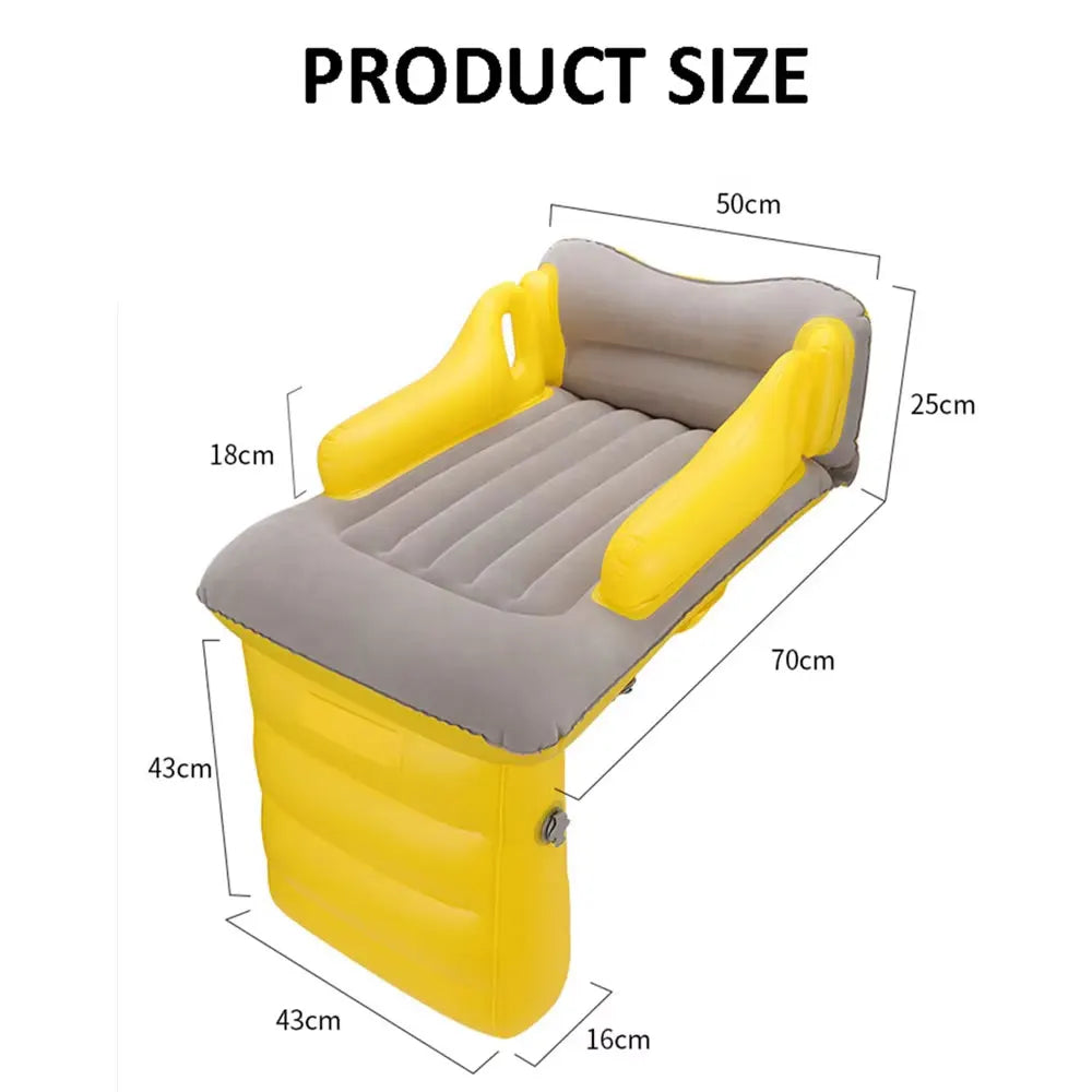 Portable Toddler Airplane Bed For Kid Baby Mattress Air Bed Seat Extender Sleeping Mattress Seat For Travel Car Road Trip