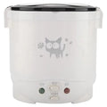 A70Z Fafa】Mini Rice Cooker Car Portable Travel Rice Cooker Non-Stick Multi-Function Rice Cooker Electric Cooker EU Plug