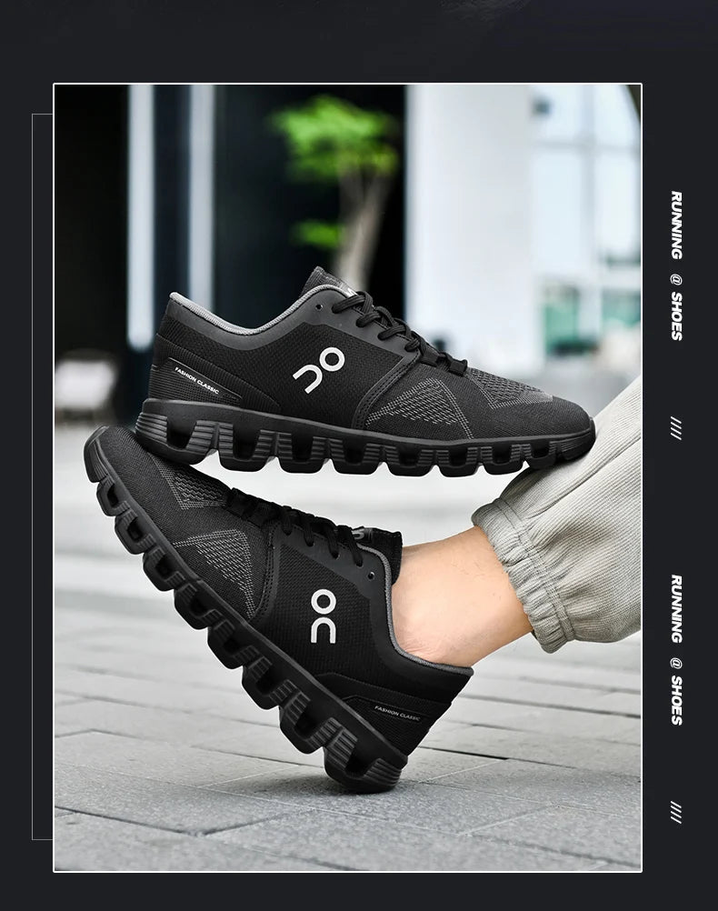 Men's Breathable Casual Sneakers Air Mesh Running Shoes Lightweight Summer Outdoor Sports Zapatillas for Male Large Size 39-46