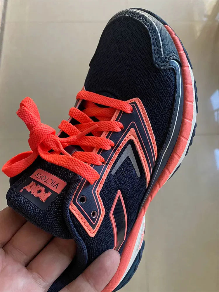 HIBERNI Flat Shoelaces for Sneakers/Adidas/Nike - 120cm/140cm Red/Orange/Hot Pink | Soft & Vibrant Laces for AF1 Shoes 1Pair