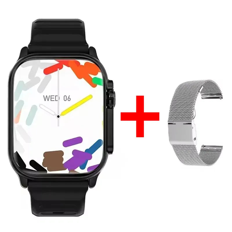 Watch 10 Ultra Smart Watch 49mm 2026 New NFC Men Women GPS Track Bluetooth Call BT Music Games Wireless Charging Smartwatch