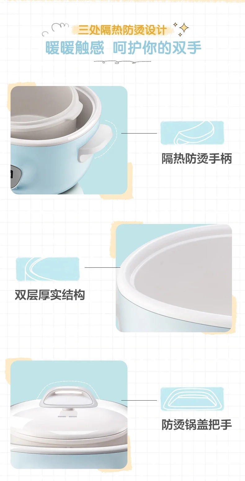 New household multi-functional three-layer stainless steel large-capacity vegetable boiler electric steam engine