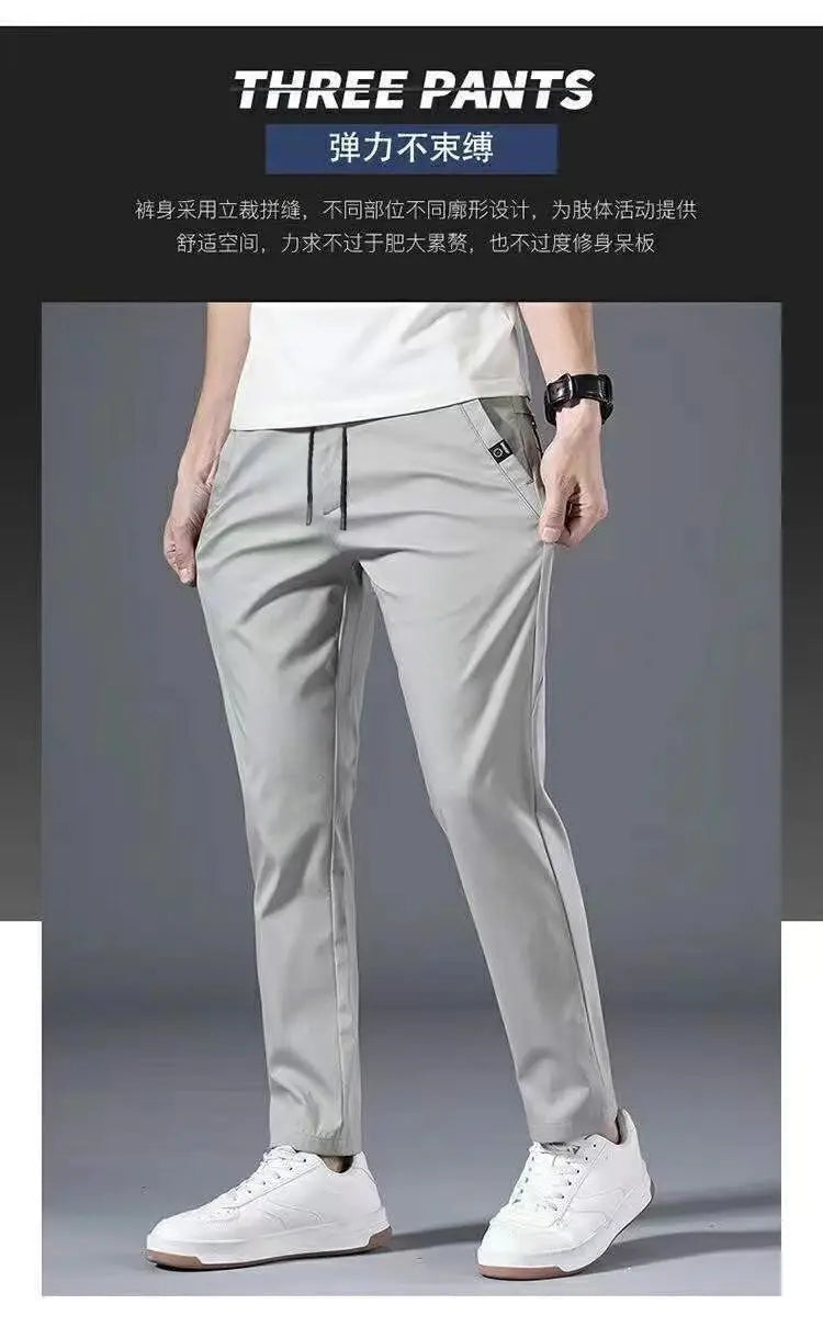 Pantalón Hombre Verano - Recto y Liviano Estilo Coreano
