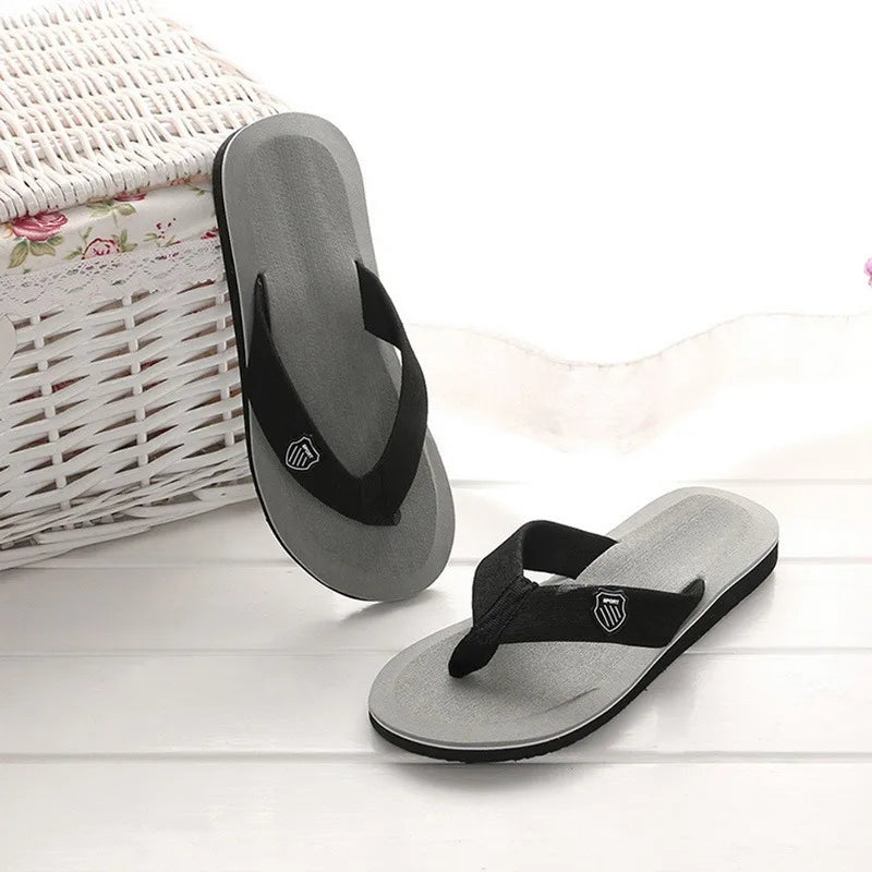 Ojotas Casuales Hombre - Antideslizantes para Playa y Casa