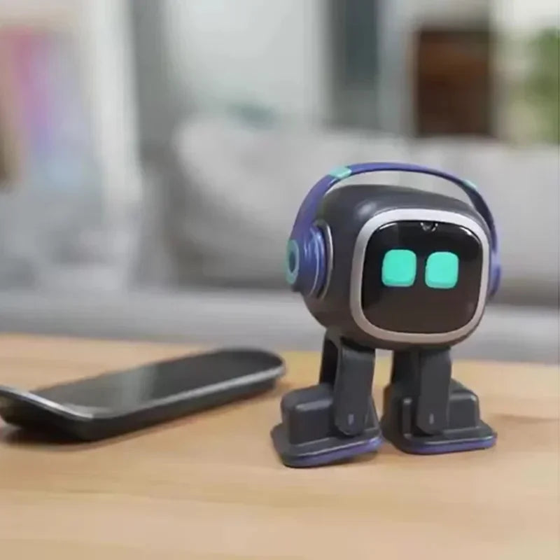 New Upgraded AI EMO Desktop Robot Intelligent Real-Time Chat Interaction, Built-In ASR Voice Recognition for Smooth Conversation