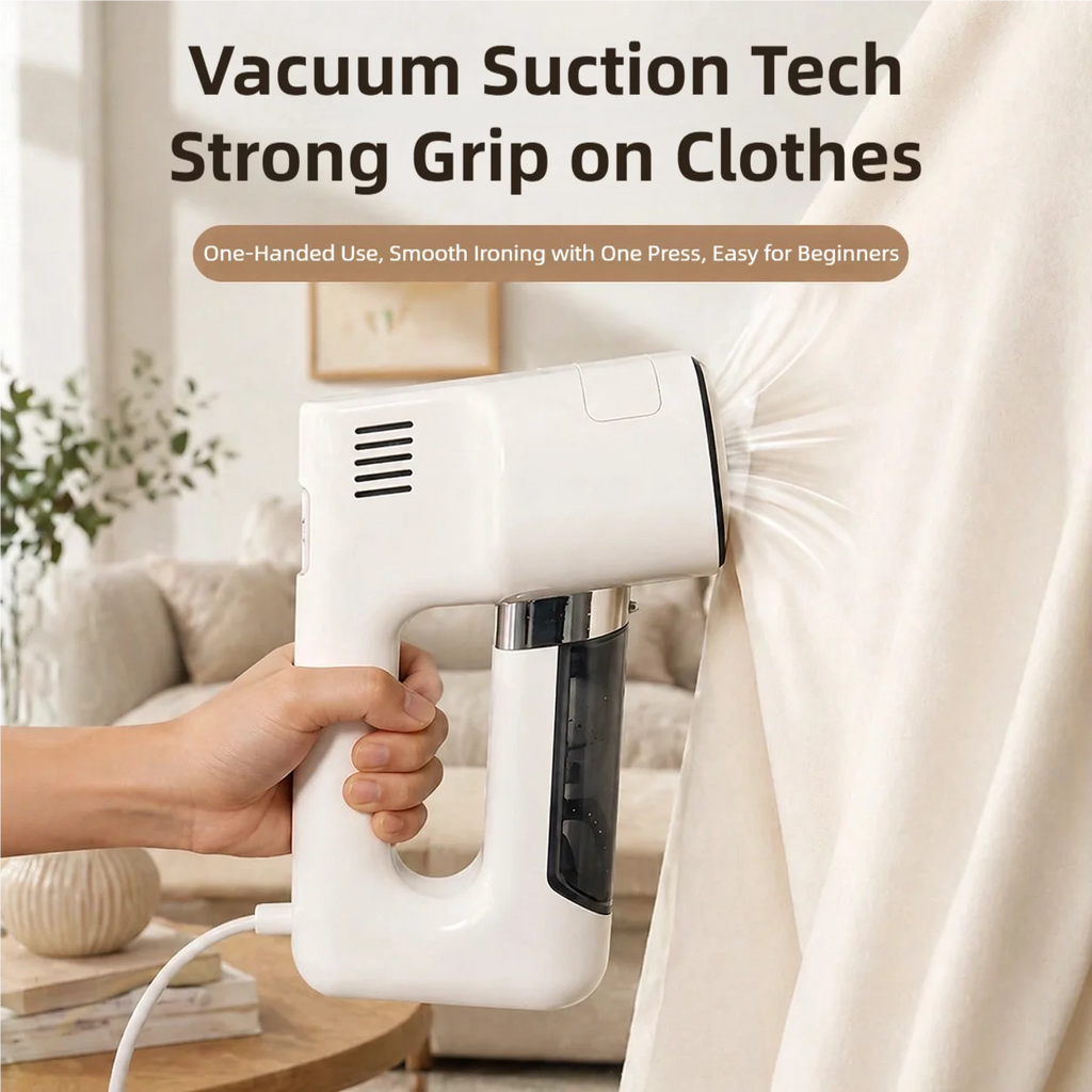 TINSOL Vacuum Suction Steam Hanging Iron 1200W Home Use with Two-Level Suction Ironing Machine, Dry and Wet Dual-Use Steam Iron