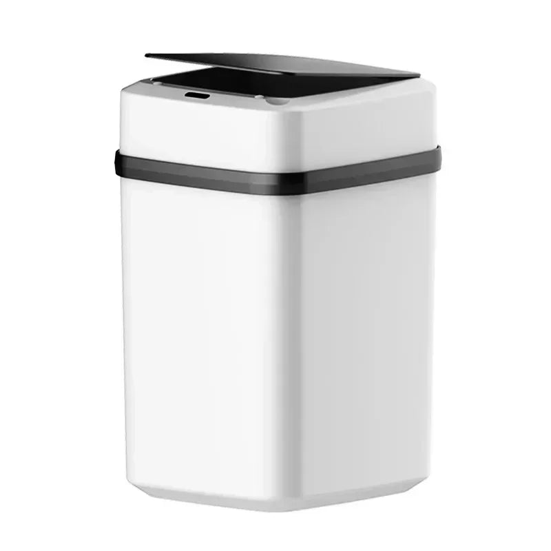 13L Smart Sensor Trash Can Waterproof Automatic Touchless Waste Bin Garbage Dustbin For Kitchen Bathroom Living Room Office