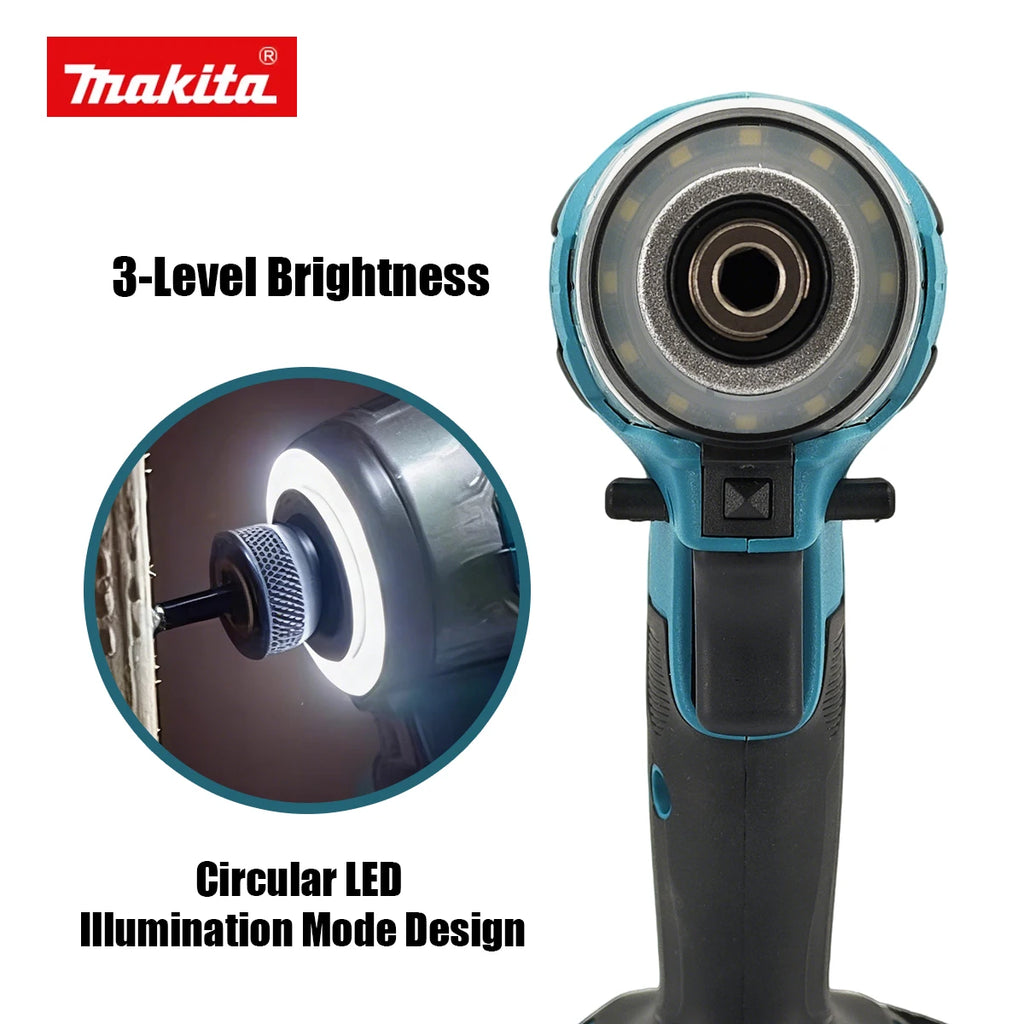 Atornillador Impacto Makita DTD173 | 1800RPM 180Nm - Para Madera, Pernos y Metal